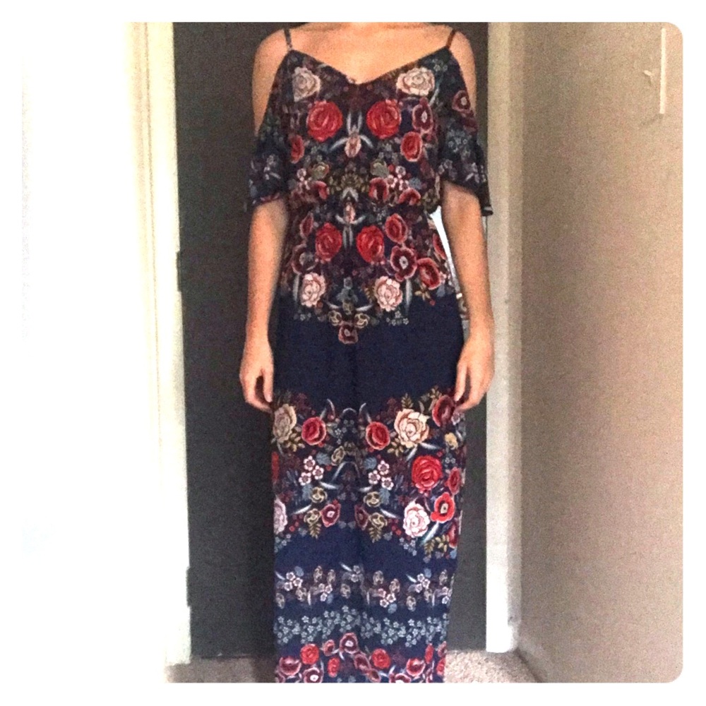 Floral maxi dress